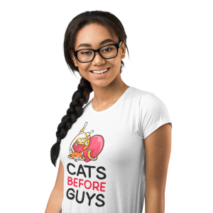 Koszulka damska Cats before guys