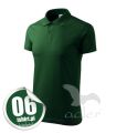 Koszulka polo męska z gładkiego materiału bawełna 202 Malfini ishirt_pl zielona