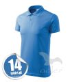 Koszulka polo męska z gładkiego materiału bawełna 202 Malfini ishirt_pl lazurowa