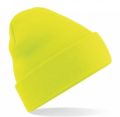 B45 Czapka Zimowa Original Cuffed fluorescent yellow.jpg
