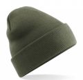 B45 Czapka Zimowa Original Cuffed olive green.jpg