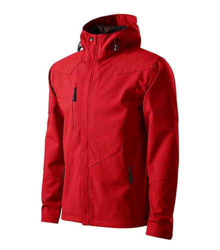 Kurtka softshell męska NANO 531 czerwona