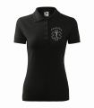 Koszulka polo medyczna 210 położna czarna.jpg