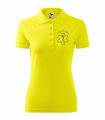 Koszulka polo medyczna 210 położna cytrynowy.jpg