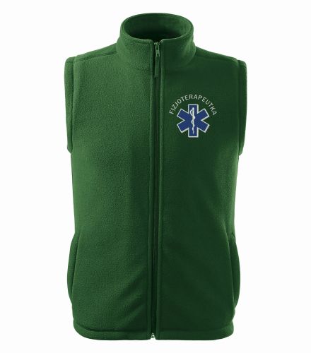 518 Kamizelka unisex fizjoterapeutka z tłem czerwona.jpg