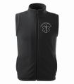518 Kamizelka unisex fizjoterapeuta ebony grey.jpg