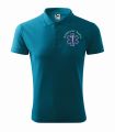 203 Koszulka polo dowolny napis logo z tłem ciemny turkus.jpg