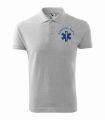 203 Koszulka polo ldowolny napis logo z tłem jasno szary melanż.jpg