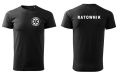 Koszulka męska bawełniana medyczna tshirt Ratownik czarna.jpg
