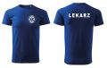 Koszulka męska bawełniana medyczna tshirt chabrowa niebieska.jpg