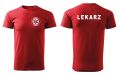 Koszulka męska bawełniana medyczna tshirt czerwona.jpg