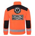 Polar medyczny z odblaskami Ratownictwo Medycze ISHIRT fluo przód PRM plecy.jpg