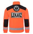 Polar fluo ratwonictwo medyczne Lekarz z odblaskami plecy PRM.jpg