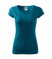 122_93 petrol blue koszulka damska krótki rękaw Pure Malfini.webp