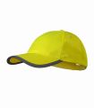 Czapka fluorescencyjna żółta z daszkiem HV REFLEX 3V5 Malfini.webp