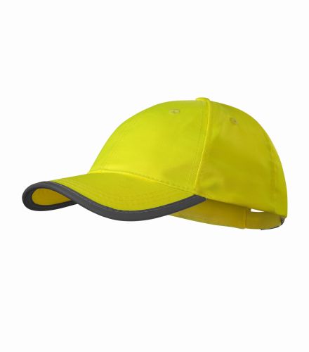 Czapka fluorescencyjna żółta z daszkiem HV REFLEX 3V5 Malfini.webp