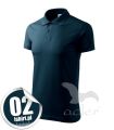 Koszulka polo męska z gładkiego materiału bawełna 202 Malfini ishirt_pl granatowa