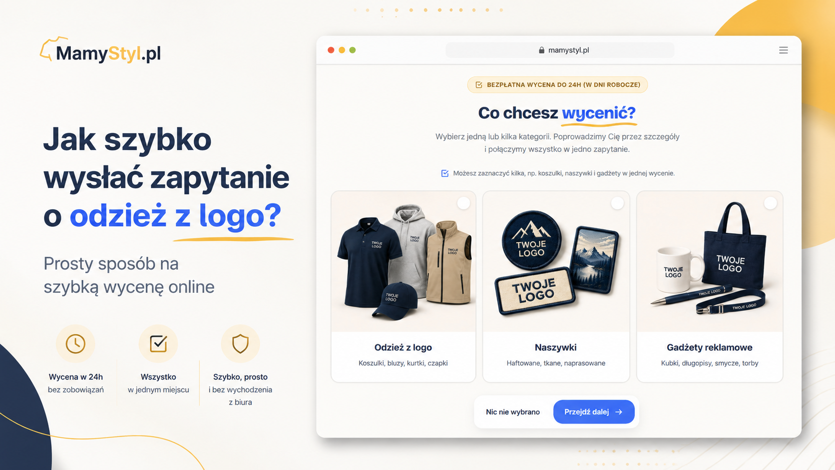 Odzież firmowa z logo – jak szybko otrzymać wycenę? | iShirt.pl